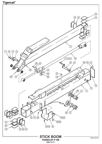 TIGERCAT 1075B FORWARDER MANUAL