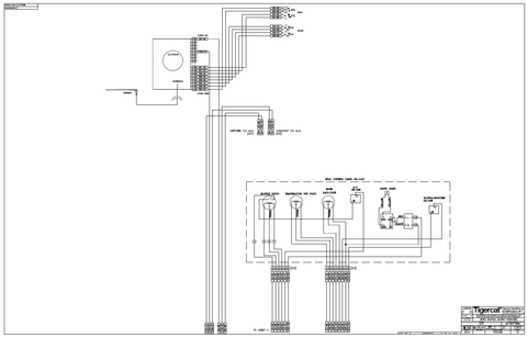 TIGERCAT 1085C FORWARDER ELECTRICAL SCHEMATIC MANUAL