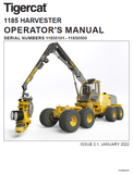 TIGERCAT 1185 HARVESTER USER MANUAL