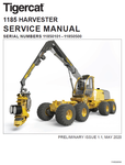 TIGERCAT 1185 REPAIR MANUAL