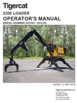 TIGERCAT 220E LOADER MANUAL