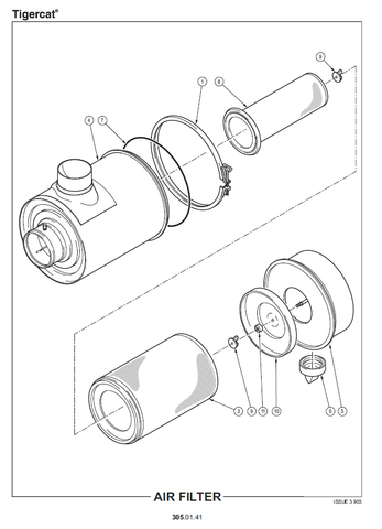 TIGERCAT 245B LOADER MANUAL