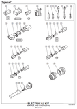 TIGERCAT 4061 MULCHING HEAD PARTS MANUAL