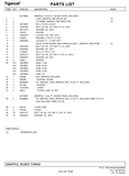 TIGERCAT 620H PARTS CATALOGUE MANUAL