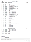 TIGERCAT 635D PARTS CATALOGUE MANUAL