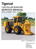 TIGERCAT 718G FELLER BUNCHER MANUAL