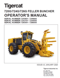 TIGERCAT 720G FELLER BUNCHER MANUAL