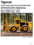 TIGERCAT 720G FELLER BUNCHER MANUAL