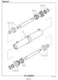 TIGERCAT 720G FELLER BUNCHER PARTS CATALOGUE MANUAL (7205601 - 7207500) - PDF FILE DOWNLOAD