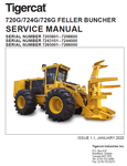 TIGERCAT 720G FELLER BUNCHER MANUAL