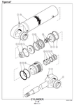 TIGERCAT 724D FELLER BUNCHER PARTS MANUAL