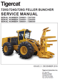 TIGERCAT 724G FELLER BUNCHER MANUAL