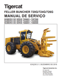 TIGERCAT 724G FELLER BUNCHER SERVICE REPAIR MANUAL - PORTUGUESE (7243101-7246000, 7244001-7245000) - PDF FILE DOWNLOAD