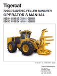 TIGERCAT 726G FELLER BUNCHER MANUAL