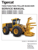 TIGERCAT 726G FELLER BUNCHER MANUAL