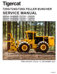 TIGERCAT 726G FELLER BUNCHER MANUAL