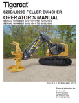 TIGERCAT 820D FELLER BUNCHER MANUAL