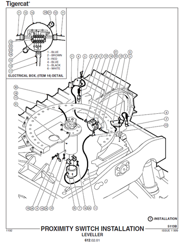 TIGERCAT 853T FELLER BUNCHER MANUAL