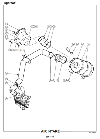 TIGERCAT 860C FELLER BUNCHER MANUAL