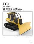 TIGERCAT 920 DOZER MANUAL