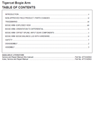 TIGERCAT BOGIE ARM SERVICE MANUAL