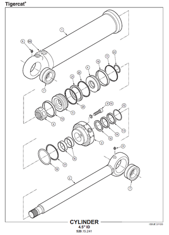 TIGERCAT BUNCHING GRAPPLE MANUAL