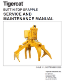 TIGERCAT BUTT-N-TOP GRAPPLE SERVICE MANUAL