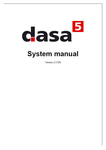 TIGERCAT DASA D5 TH568 CONTROL SYSTEM MANUAL