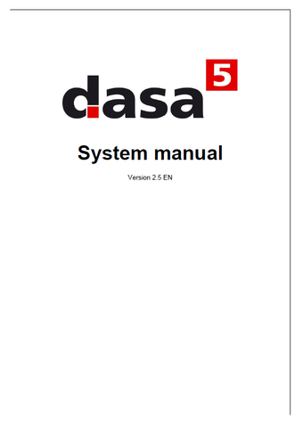 TIGERCAT DASA D5 TH575 SYSTEM MANUAL