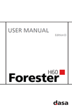 TIGERCAT DASA D7 TH534 HARVESTING HEAD USER MANUAL