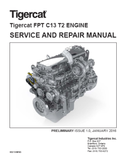 TIGERCAT FPT C13 T2 ENGINE SERVICE MANUAL