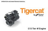 TIGERCAT FPT C13 TIER 4F ENGINE OPERATION MANUAL