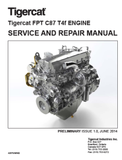 TIGERCAT FPT C87 T4F ENGINE SERVICE MANUAL