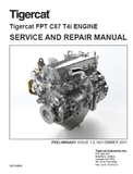 TIGERCAT FPT C87 T4I ENGINE SERVICE MANUAL