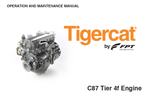 TIGERCAT FPT C87 TIER 4F ENGINE OPERATION MANUAL