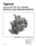 TIGERCAT FPT N45, N67 T2 ENGINE SERVICE MANUAL