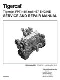 TIGERCAT FPT N45, N67 T4I ENGINE SERVICE MANUAL