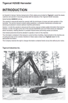 TIGERCAT H250B HARVESTER OPERATOR MANUAL