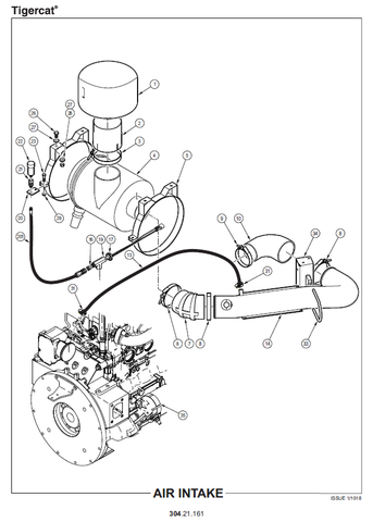 TIGERCAT H250D HARVESTER MANUAL