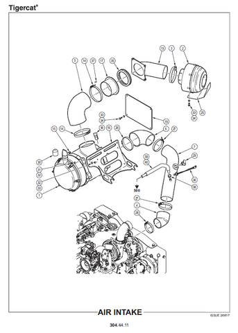 TIGERCAT H822D HARVESTER MANUAL