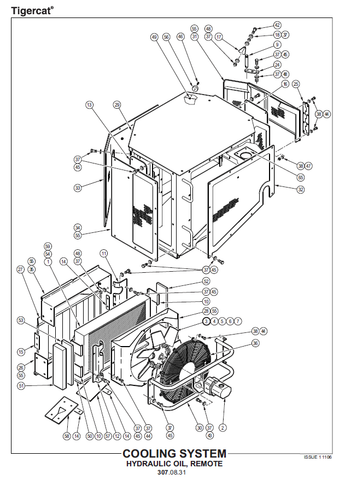 TIGERCAT H845B HARVESTER MANUAL