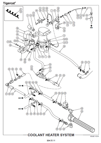 TIGERCAT H845D HARVESTER MANUAL