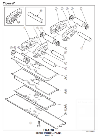 TIGERCAT H845E HARVESTER MANUAL