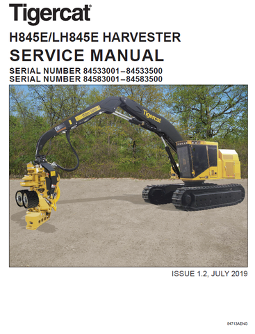 TIGERCAT H845E REPAIR MANUAL