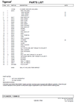 TIGERCAT H860D PARTS CATALOGUE MANUAL