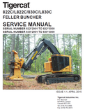 TIGERCAT L822C FELLER BUNCHER MANUAL