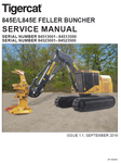 TIGERCAT L845E FELLER BUNCHER MANUAL