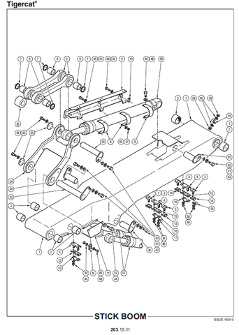 TIGERCAT L855C FELLER BUNCHER MANUAL