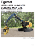 TIGERCAT LH855E REPAIR MANUAL