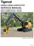 TIGERCAT LH855E REPAIR MANUAL